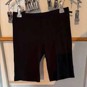 Old Navy Black Textured Shorts